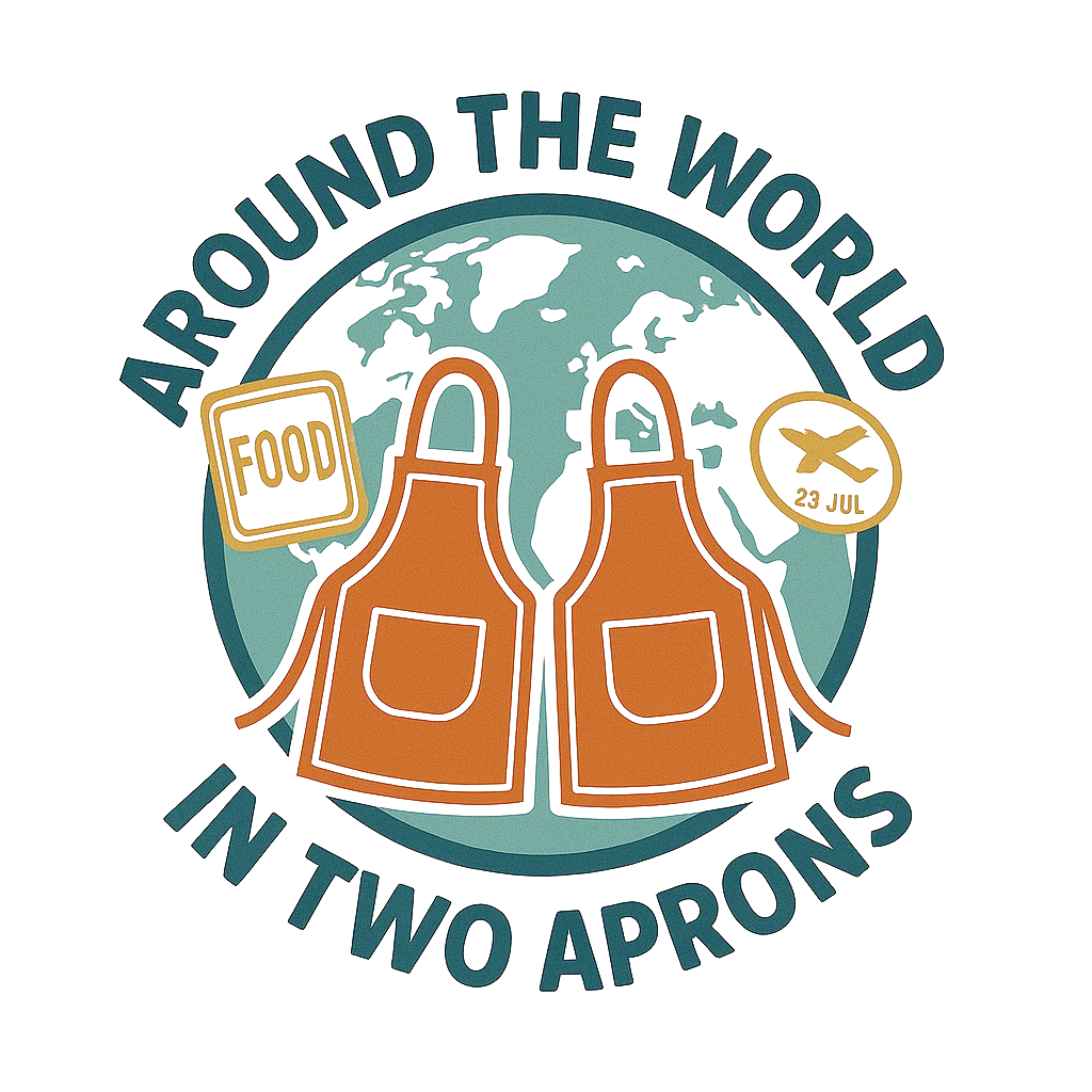 Around The World In Two Aprons