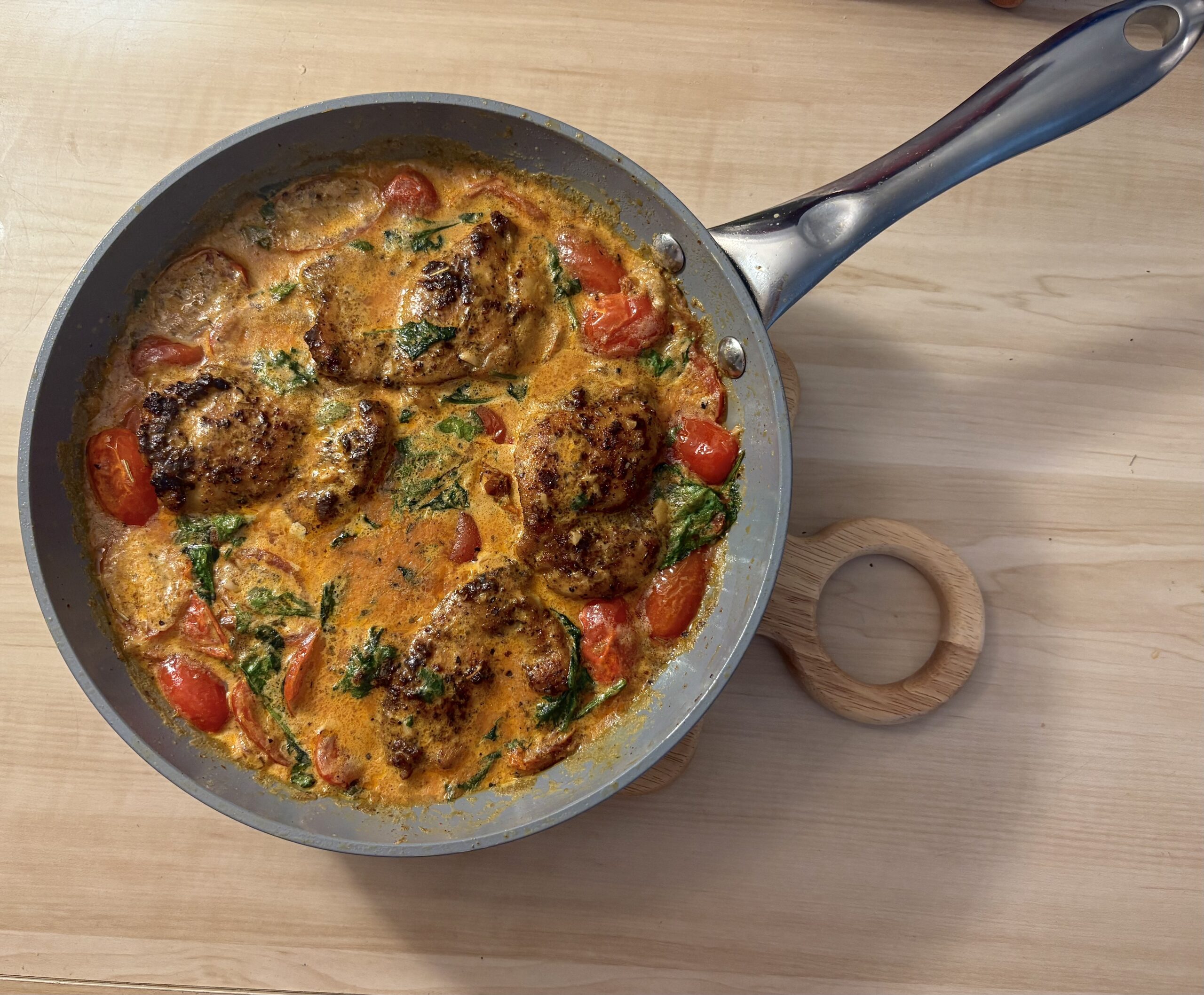 One-Pan Creamy Tuscan Chicken