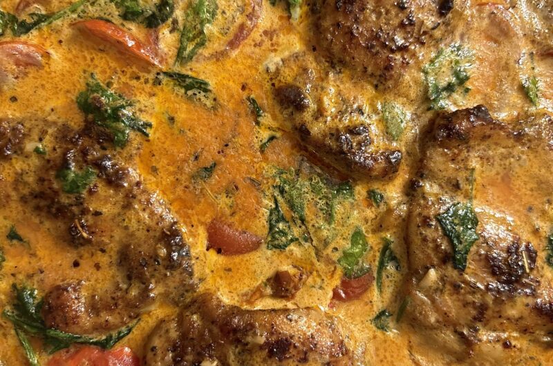 One-Pan Creamy Tuscan Chicken