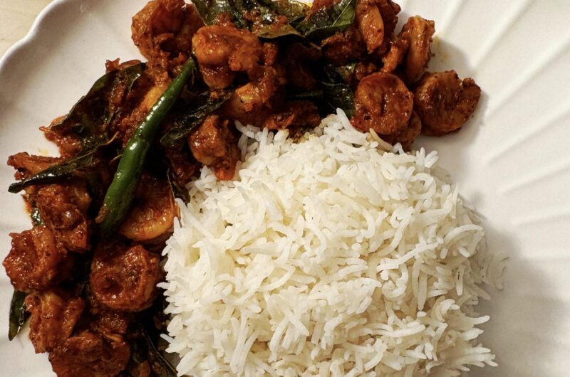 Prawn 65 curry